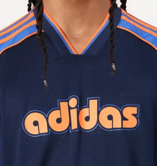 Camiseta Adidas Originals unisex, Talla M Azul/Nar