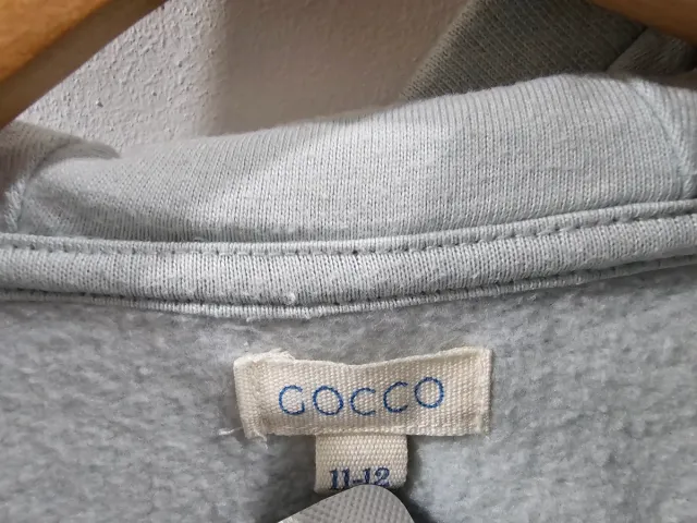 Sudadera Gocco Azul-Gris Talla 11-12