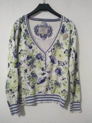 Cárdigan Sacarva Jeans Company floral