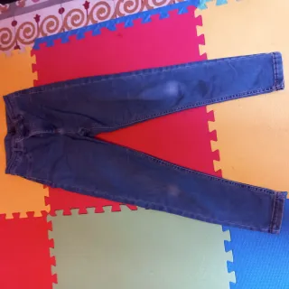 Pantalón tejano mujer azul