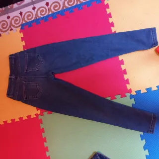 Pantalón tejano mujer azul