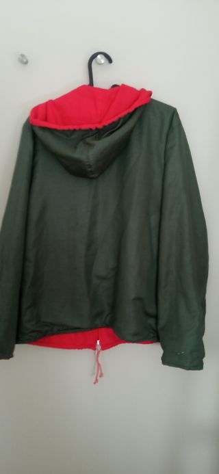 Chaqueta Reversible Mujer Vintage