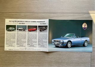 Brochure Maserati Spyder