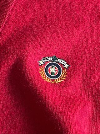 Jersey Burberrys Mujer Rojo