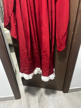 Disfraz Medieval Rojo Talla M