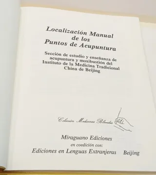 Localización manual de los puntos de acupuntura