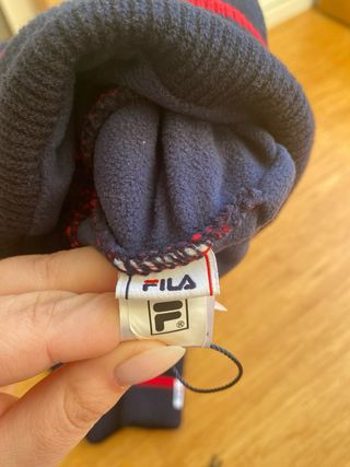 Berretto e guanti Fila