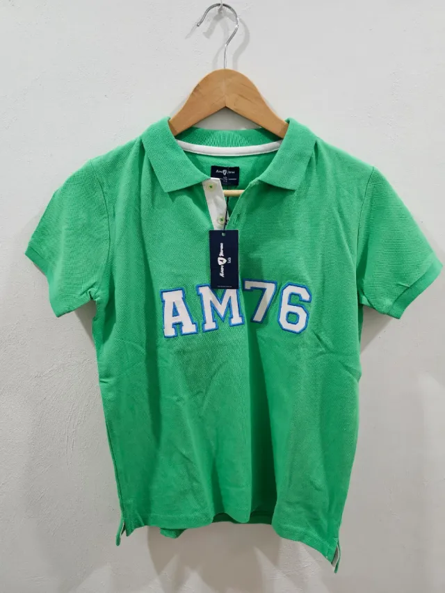 Polo Verde Alvaro Moreno Talla 11-12 Nuevo