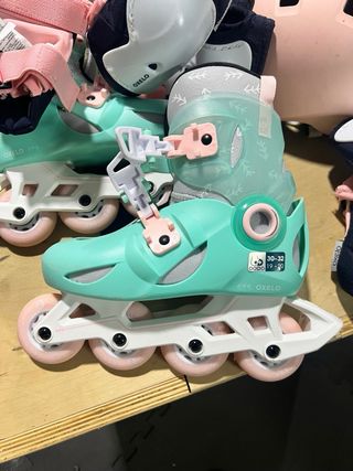 Patines Oxelo ajustables niña + protecciones