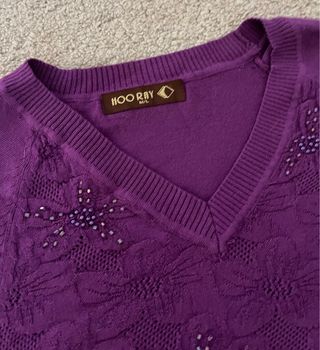 Maglia MOO RRY donna viola M/L