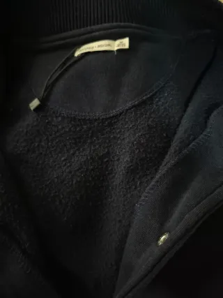 Chaqueta Bomber Vintage Bershka Azul