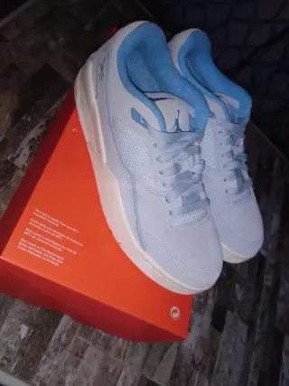 Scarpe Jordan Flight Court Blu e Bianche