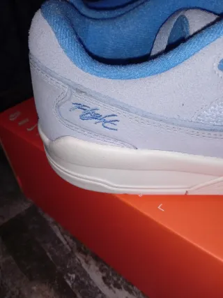 Scarpe Jordan Flight Court Blu e Bianche