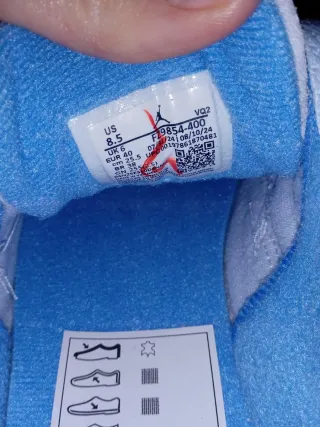 Scarpe Jordan Flight Court Blu e Bianche