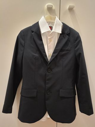 Traje niño comunión/fiesta azul marino Talla 8