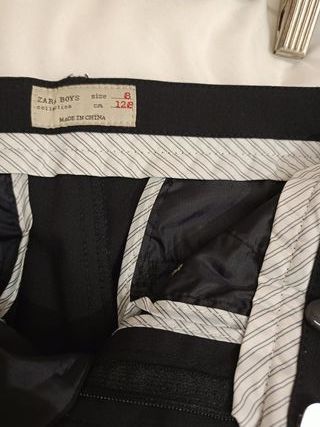 Traje niño comunión/fiesta azul marino Talla 8