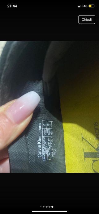 Scarpe uomo Calvin Klein nere