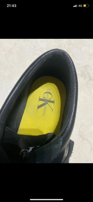 Scarpe uomo Calvin Klein nere