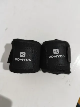 Guantes Boxeo Decathlon 14 oz Rojos y vendas