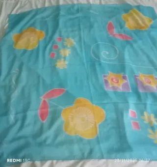 Fular pañuelo estampado flores