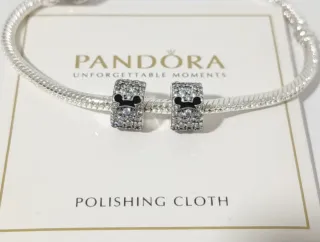 Charms Separadores Clips Mickey y Minnie Disney