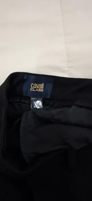 Pantaloni donna Cavalli Class neri