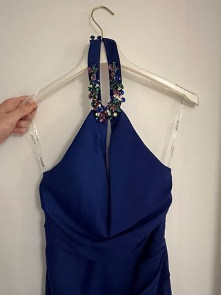 Vestido de fiesta azul