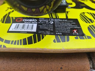 Monopatín Oxelo Skateboard