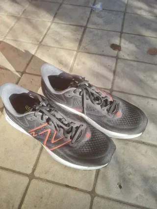 Scarpe running uomo New Balance grigie/arancioni