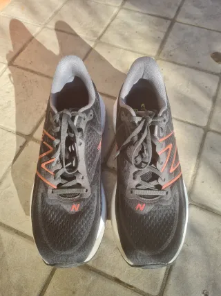 Scarpe running uomo New Balance grigie/arancioni