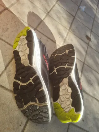 Scarpe running uomo New Balance grigie/arancioni