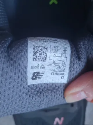 Scarpe running uomo New Balance grigie/arancioni