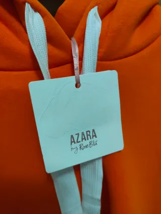 Felpa arancione donna taglia unica