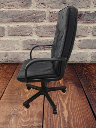 Sedia da ufficio moderna e ergonomica regolabile in altezza con rotelle