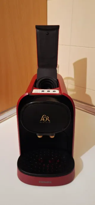 Cafetera Philips L'Or Barista Roja