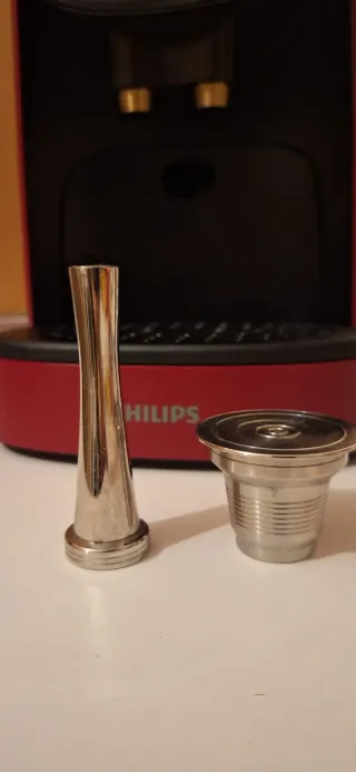 Cafetera Philips L'Or Barista Roja