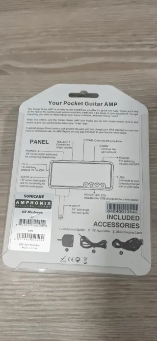 Sonicake US Madnes Mini Amp Guitarra