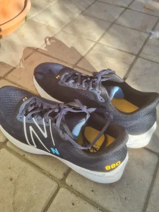 Scarpe running uomo New Balance blu/bianche