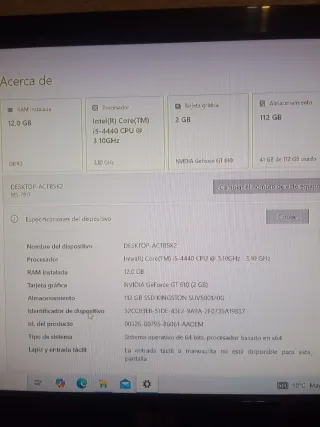 Pacchetto PC Intel i5 SSD HDMI