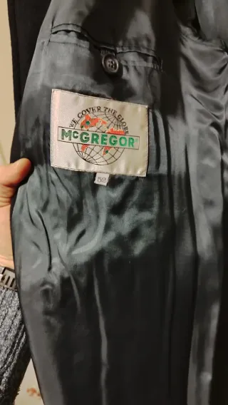 Cappotto lungo nero taglia 52.