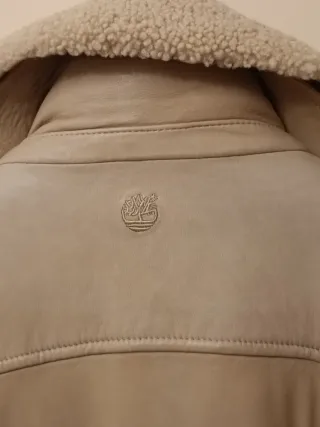 Cazadora Piel Beige Timberland
