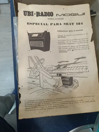 Soporte Radio Seat 124