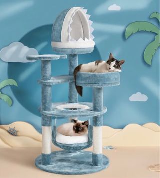 Rascador Gatos Estilo Océano Nuevo