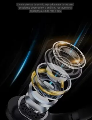 Auriculares Bluetooth Plegables muy cómodos.