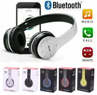 Auriculares Bluetooth Plegables muy cómodos.