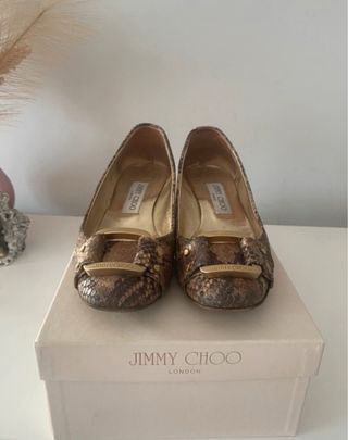 Bailarinas Jimmy Choo tacón bajo