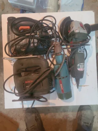 Lote herramientas: Bosch, Black & Decker