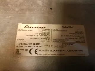 Pioneer KEH-P8600R + CDX-P1250 + etapa  +altavoces