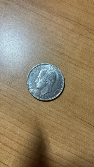 Moneda 100 Pesetas Juan Carlos I Rey de España