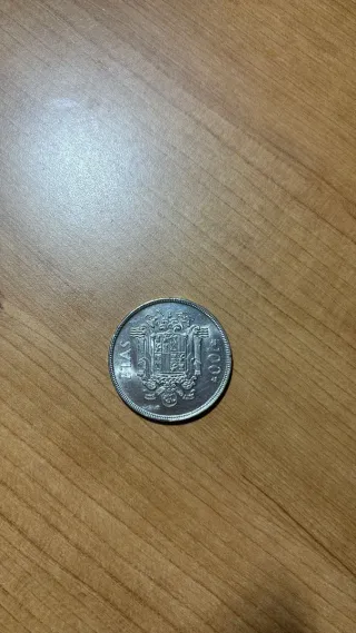 Moneda 100 Pesetas Juan Carlos I Rey de España